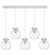 Linear/Island 4 Light + by Innovations ( 405 | 125-410-1PS-PN-G410-8CL Newton ) 