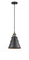 Mini Pendants Metal Shade by Innovations ( 405 | 201CSW-BAB-M13-BK-LED Franklin Restoration ) 