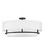 Semi-Flush Mts. Drum Shade by Hinkley ( 13 | 38895BK Graham ) 