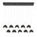 Linear/Island Multi-port/Cascade by Hubbardton Forge ( 39 | 131205-SKT-STND-10-14-GG0711 Brooklyn ) 