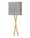 Sconces Drum Shade by Hinkley ( 13 | 41101HB Axis Heathered Gray ) 