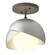Semi-Flush Mts. Glass Down by Hubbardton Forge ( 39 | 121377-SKT-20-82-GG0711 Brooklyn ) 
