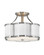 Semi-Flush Mts. Drum Shade by Hinkley ( 13 | 4443PN Chance ) 