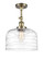Semi-Flush Mts. Directional by Innovations ( 405 | 201F-AB-G713-L-LED Franklin Restoration ) 