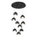 Pendants Multi-port/Cascade by Hubbardton Forge ( 39 | 131105-SKT-STND-10-20-GG0711 Brooklyn ) 