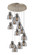 Pendants Multi-port/Cascade by Innovations ( 405 | 126-410-1PS-SN-G412-8SM Downtown Urban ) 