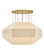 Semi-Flush Mts. Drum Shade by Hinkley ( 13 | 47498LCB Lyla ) 