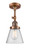 Semi-Flush Mts. Directional by Innovations ( 405 | 201F-AC-G64-LED Franklin Restoration ) 