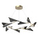 Large Chandeliers Ring/Halo by Hubbardton Forge ( 39 | 135008-LED-STND-84-10 Plume ) 