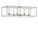 Linear/Island Open Frame by Hubbardton Forge ( 39 | 138940-SKT-MULT-82-14-II0392 Portico ) 