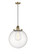 Pendants Sphere by Innovations ( 405 | 201CSW-AB-G204-14 Franklin Restoration ) 