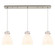 Linear/Island 3 Light Bar by Innovations ( 405 | 123-410-1PS-SN-G412-8WH Downtown Urban ) 