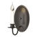 Sconces Single Candle by Hubbardton Forge ( 39 | 204210-SKT-14 Simple Lines ) 