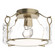 Semi-Flush Mts. Drum Shade by Hubbardton Forge ( 39 | 121142-SKT-84-LL0218 Bow ) 