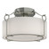 Semi-Flush Mts. Drum Shade by Hubbardton Forge ( 39 | 121142-SKT-85-GG0218 Bow ) 