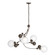 Large Chandeliers Glass Shade by Hubbardton Forge ( 39 | 136420-SKT-05-WF0639 Sprig ) 