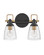 Bathroom Fixtures Two Lights by Hinkley ( 13 | 51272BK Easton ) 
