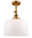 Semi-Flush Mts. Directional by Innovations ( 405 | 201F-BB-G71-L-LED Franklin Restoration ) 