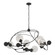 Large Chandeliers Glass Shade by Hubbardton Forge ( 39 | 136421-SKT-10-LL0639 Sprig ) 