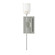 Sconces Single Glass by Hubbardton Forge ( 39 | 204320-SKT-85-YC0369 Echo ) 