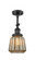 Semi-Flush Mts. Directional by Innovations ( 405 | 201F-BK-G146-LED Franklin Restoration ) 