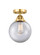 Semi-Flush Mts. Glass Down by Innovations ( 405 | 288-1C-SG-G202-8 Nouveau 2 ) 
