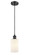 Mini Pendants Cable by Innovations ( 405 | 516-1P-BK-G801-LED Ballston ) 