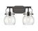 Bathroom Fixtures Two Lights by Innovations ( 405 | 423-2W-BK-G410-6SDY Downtown Urban ) 