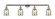 Bathroom Fixtures Four Lights by Innovations ( 405 | 215-PN-G58-LED Franklin Restoration ) 
