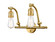 Bathroom Fixtures Two Lights by Innovations ( 405 | 515-2W-SG Franklin Restoration ) 