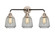 Bathroom Fixtures Three Lights by Innovations ( 405 | 288-3W-BPN-G142 Nouveau 2 ) 