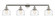 Bathroom Fixtures Four Lights by Innovations ( 405 | 215-PN-G713 Franklin Restoration ) 