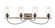Bathroom Fixtures Four Lights by Innovations ( 405 | 442-4W-BK-G4424-LED Paladin ) 