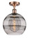 Semi-Flush Mts. Glass Down by Innovations ( 405 | 516-1C-AC-G556-10SM Ballston ) 
