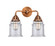 Bathroom Fixtures Two Lights by Innovations ( 405 | 288-2W-AC-G184 Nouveau 2 ) 