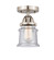 Semi-Flush Mts. Glass Down by Innovations ( 405 | 288-1C-SN-G184S Nouveau 2 ) 