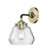 Sconces Single Glass by Innovations ( 405 | 284-1W-BAB-G172 Nouveau ) 
