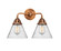 Bathroom Fixtures Two Lights by Innovations ( 405 | 288-2W-AC-G44 Nouveau 2 ) 