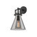 Sconces Single Glass by Innovations ( 405 | 411-1W-BK-G411-8SM Downtown Urban ) 
