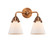 Bathroom Fixtures Two Lights by Innovations ( 405 | 288-2W-AC-G61 Nouveau 2 ) 