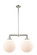 Linear/Island 2 Light Bar by Innovations ( 405 | 209-PN-G201-12 Franklin Restoration ) 
