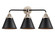 Bathroom Fixtures Three Lights by Innovations ( 405 | 288-3W-BPN-M13-BK-LED Nouveau 2 ) 