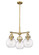 Mini Chandeliers Glass Shade by Innovations ( 405 | 410-3CR-BB-G410-7SDY Downtown Urban ) 