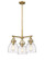 Mini Chandeliers Glass Shade by Innovations ( 405 | 410-3CR-BB-G412-7SDY Downtown Urban ) 