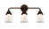 Bathroom Fixtures Three Lights by Innovations ( 405 | 288-3W-OB-G181S-LED Nouveau 2 ) 
