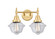 Bathroom Fixtures Two Lights by Innovations ( 405 | 447-2W-SG-G532-LED Caden ) 