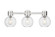 Bathroom Fixtures Three Lights by Innovations ( 405 | 464-3W-SN-G464B-7SDY Downtown Urban ) 