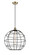 Pendants Open Frame by Innovations ( 405 | 516-1P-AB-CE-16-BK Ballston ) 