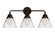 Bathroom Fixtures Three Lights by Innovations ( 405 | 288-3W-OB-G42-LED Nouveau 2 ) 