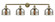 Bathroom Fixtures Four Lights by Innovations ( 405 | 215-AB-G78-LED Franklin Restoration ) 
